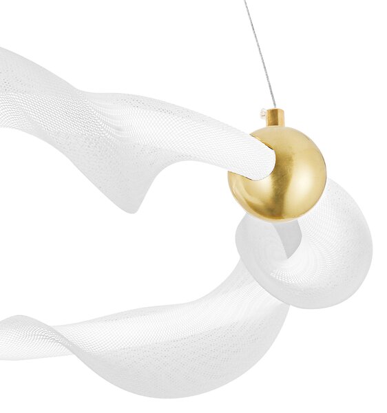 Toolight Závěsné LED osvětlení Urban B4 G010-CP bílé/zlaté
