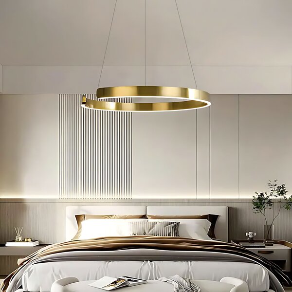 Toolight Toolight, LED stropní osvětlení, 60W, 3000K, LHJ052-CP1 C, zlatá matná, OSW-50026