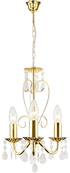 Toolight Rea, Stropní svítidlo EBT012-3CP GOLD, OSW-01247