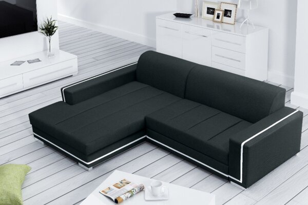 Rozkládací gauč s úložným prostorem Mosetti 08 - Inari 100/Soft 017