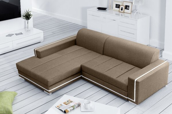 Rozkládací gauč s úložným prostorem Mosetti 04 - Inari 23/Soft 017