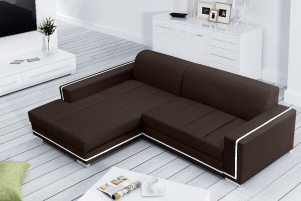Rozkládací gauč s úložným prostorem Mosetti 03 - Inari 27/Soft 017