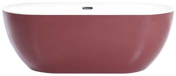Volně stojící vana CARRERA 170 x 80 cm Vínová