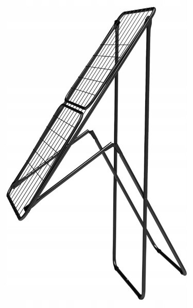 Erga Model 107 Black, sušák na prádlo 178,5x54x104,5 cm, černá, ERG-SEP-10SUSLA107BLA