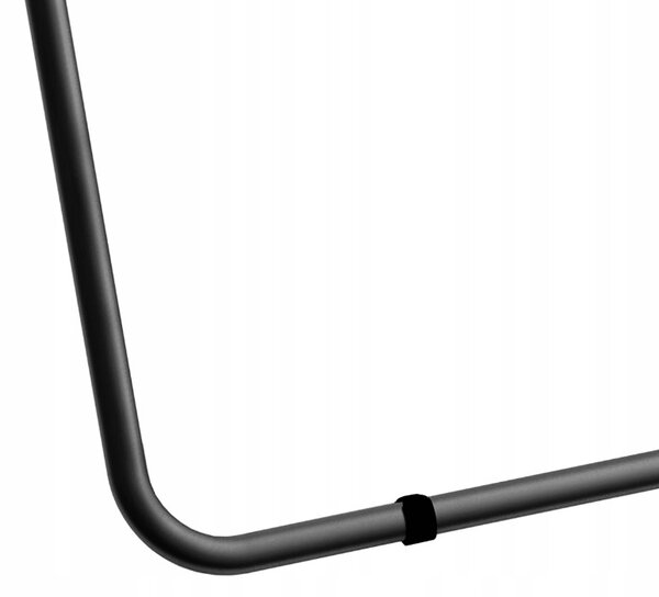 Erga Model 107 Black, sušák na prádlo 178,5x54x104,5 cm, černá, ERG-SEP-10SUSLA107BLA