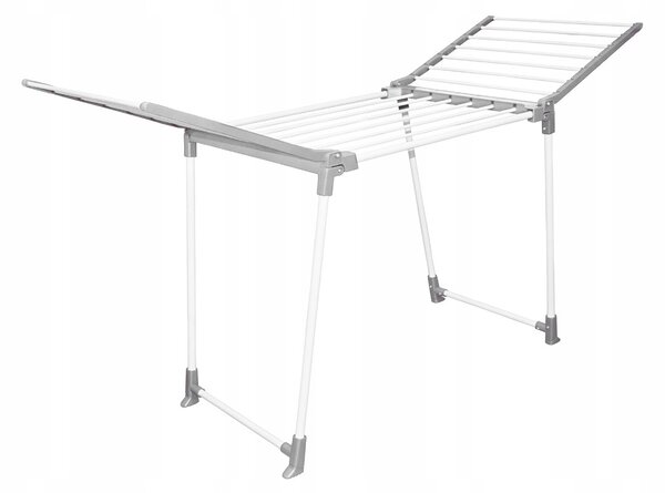 Erga Model 205, stabilní rozkládací sušák na prádlo 170x61x97 cm, bílá-šedá, ERG-SEP-10SUSSTOVIS17