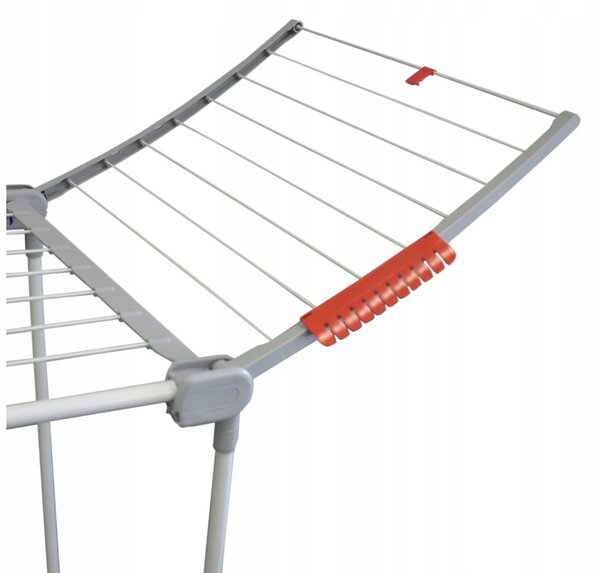 Erga Model 305 Astra, sušák na prádlo 175x54x110 cm, bílá-šedá, ERG-SEP-10SUSSTOMO305