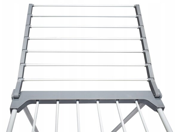 Erga Model 205, stabilní rozkládací sušák na prádlo 170x61x97 cm, bílá-šedá, ERG-SEP-10SUSSTOVIS17