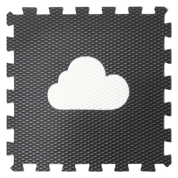 VYLEN Minideckfloor s mráčkem Hnědý s krémovým mráčkem