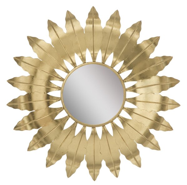Zlaté nástěnné zrcadlo Mauro Ferretti Central 98 cm