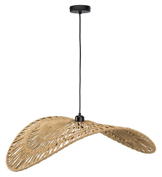 Toolight Toolight, závěsné stropní svítidlo 80cm, 1xE27, APP1740-1C, černá-hnědá, OSW-06063