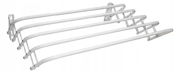 Erga Model 103 super, nástěnný rozkládací sušák prádla 60,5x9x15 cm, bílé, ERG-SEP-10SUSHARSUP60