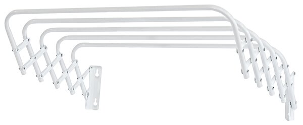 Erga Model 103 super, nástěnný rozkládací sušák prádla 60,5x9x15 cm, bílé, ERG-SEP-10SUSHARSUP60
