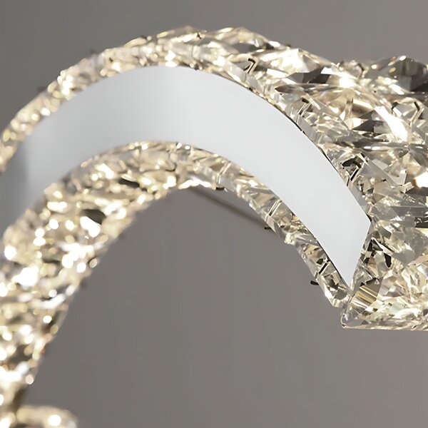 Toolight Toolight, LED stropní osvětlení 60cm, 45W, 4000K, 2500lm, APP1770-CP, chromová, OSW-04348