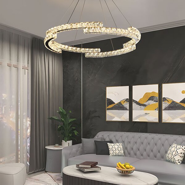 Toolight Toolight, LED stropní osvětlení 60cm, 45W, 4000K, 2500lm, APP1770-CP, chromová, OSW-04348