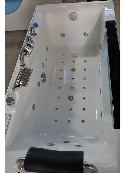 BPS-koupelny Hydromasážní vana HYD-GO938C 162x75 s ohřevem vody