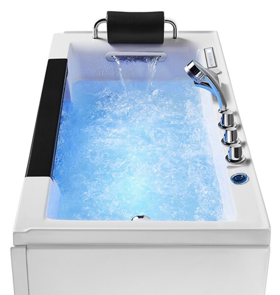 BPS-koupelny Hydromasážní vana HYD-GO938C 162x75 s ohřevem vody