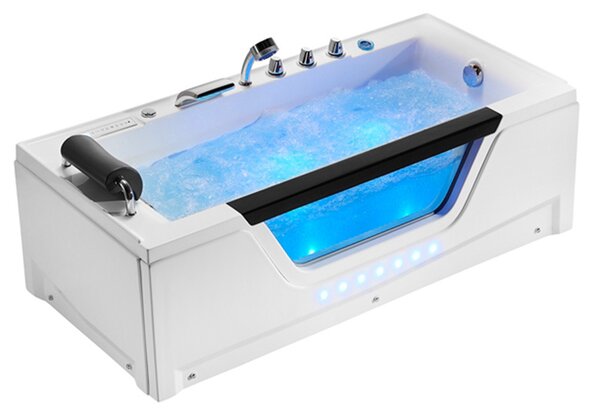 BPS-koupelny Hydromasážní vana HYD-GO938C 162x75 s ohřevem vody