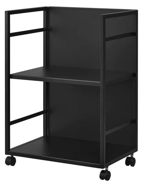 Černý kovový pojízdný regál 42x60 cm Tower – YAMAZAKI