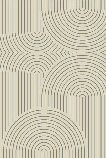 Alfa Carpets Kusový koberec Thumbs ivory - 80x150 cm