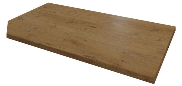 Kuchyňská deska 160x60x2,8 cm URBANO - dub lancelot, levé provedení