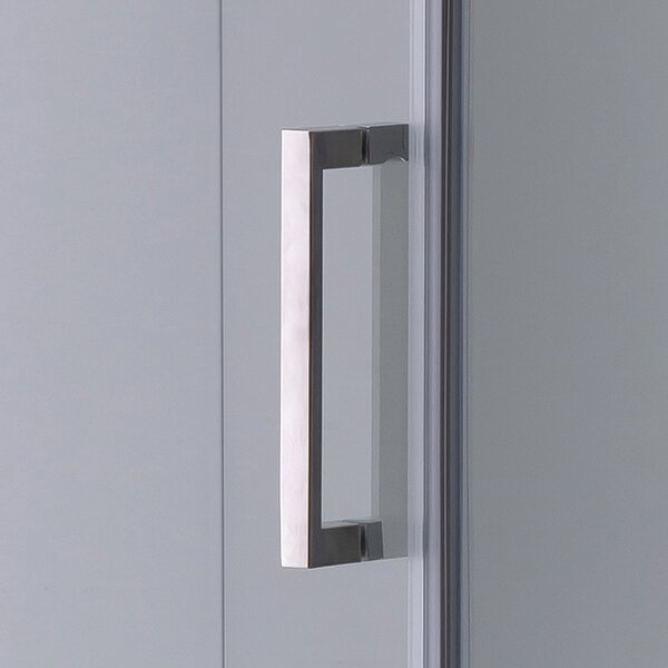 BPS-koupelny Čtvercový sprchový kout HYD-SK1190A 80x80 chrom/transparent - bez vaničky