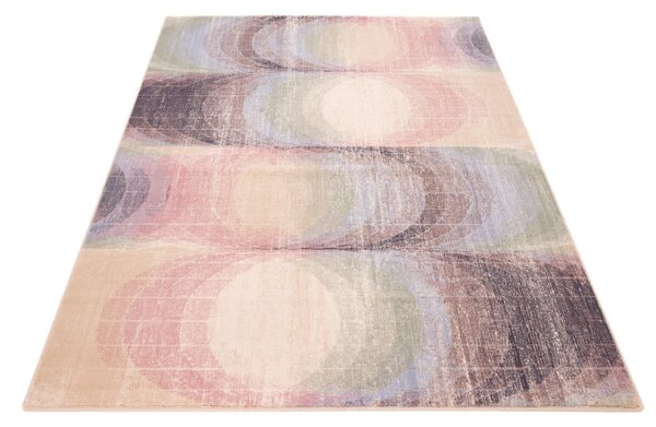 Koberec vlněný Agnella Agnus Kaola růžový Rozměr: 100x180 cm