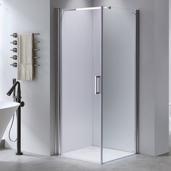 BPS-koupelny Čtvercový sprchový kout HYD-SK1190A 80x80 chrom/transparent - bez vaničky