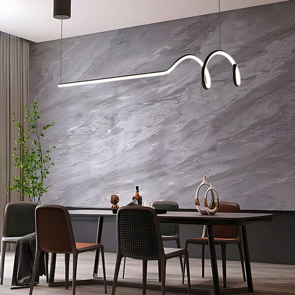 Toolight Závěsné LED osvětlení Modern D8 LHJ030-CP 120cm černé