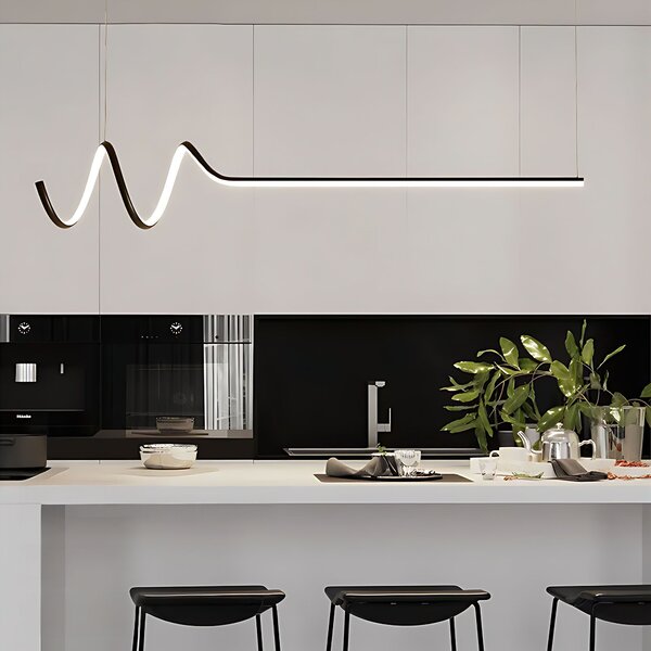 Toolight Toolight, LED závěsné svítidlo 120cm, 36W, 3000K, LHJ030-CP, černá, OSW-50013