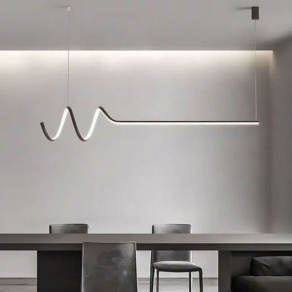 Toolight Toolight, LED závěsné svítidlo 120cm, 36W, 3000K, LHJ030-CP, černá, OSW-50013