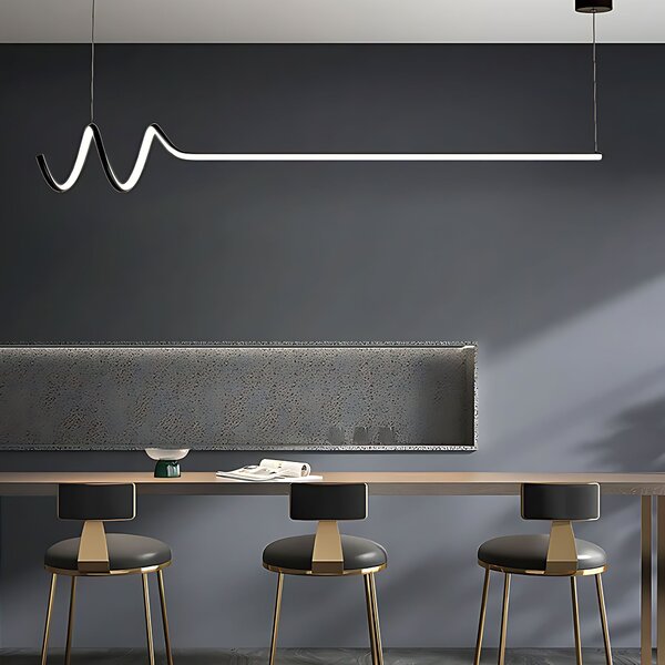 Toolight Závěsné LED osvětlení Modern D8 LHJ030-CP 120cm černé