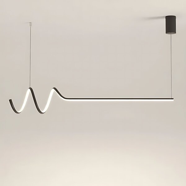 Toolight Toolight, LED závěsné svítidlo 120cm, 36W, 3000K, LHJ030-CP, černá, OSW-50013