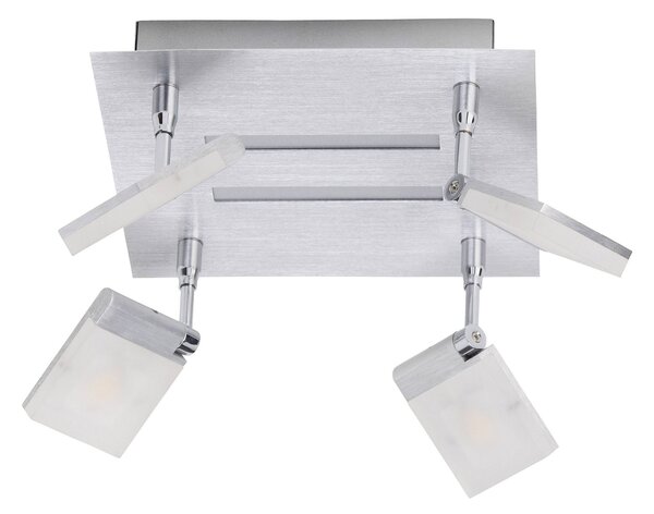Brilliant - LED Bodové svítidlo PLAXICO 4xLED/6W/230V