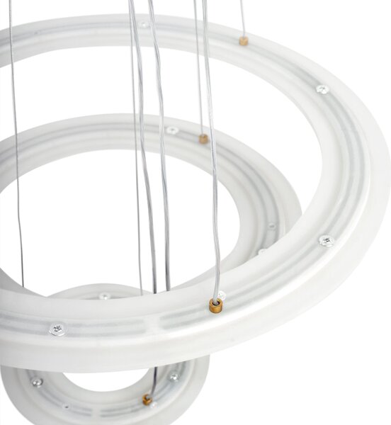 Toolight Toolight, LED stropní svítidlo 46cm, 100W, LED G041-3CP, zlatá matná, OSW-06308