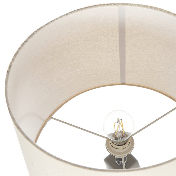Stolní lampa BELAYA Keramika Šedá