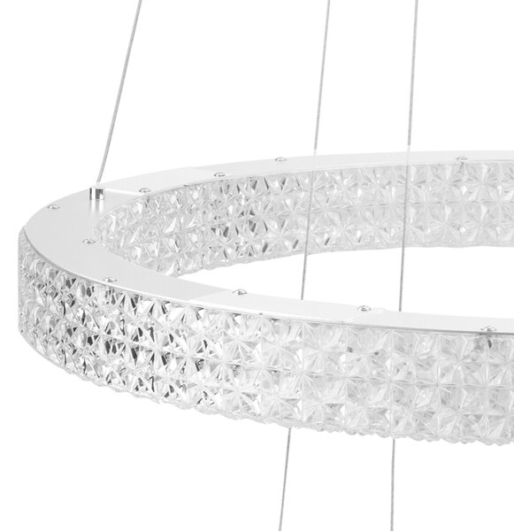Toolight Toolight, LED stropní svítidlo 60cm, 76W, 4000K, MS008-CP, chromová, OSW-09618