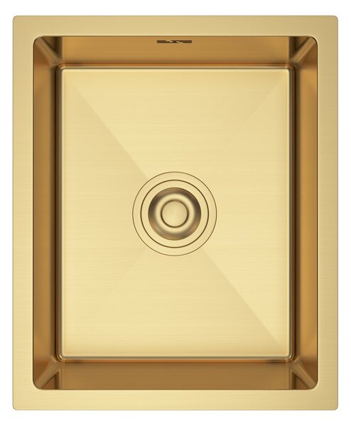 Velazo Dřez 1 komorový, nerez - VE-3745G, 37x45 cm, zlatý