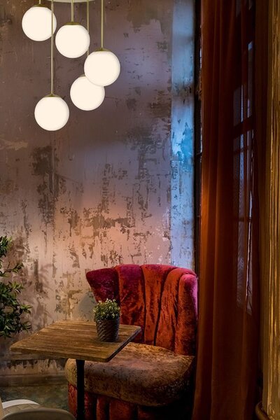 Toolight Rea, LAMP APP1818-5CPR GOLD, OSW-00668