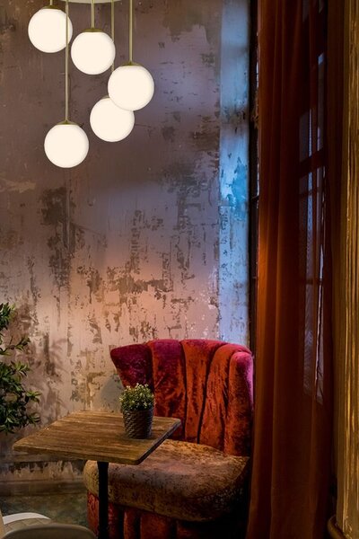 Toolight Rea, LAMP APP1818-5CPR GOLD, OSW-00668