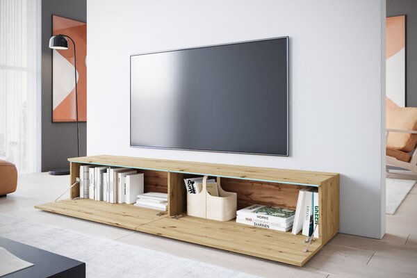 TV stolek CERIEE 180 - dub artisan