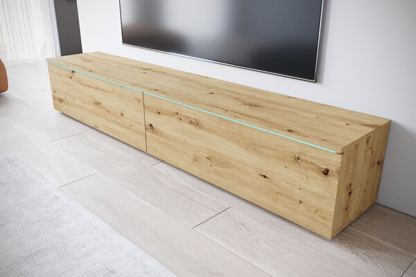 TV stolek CERIEE 180 - dub artisan