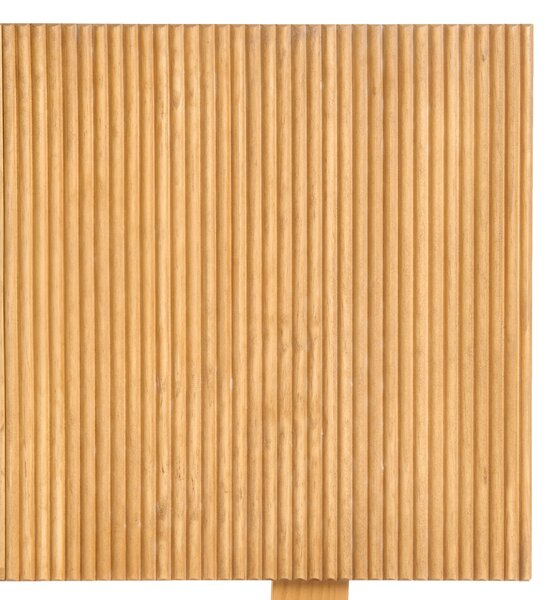 Postel Borovicové dřevo AMBAZAC 160 x 200 cm Světle hnědá