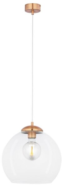 Jupiter 1785 - AS 1 - Lustr na lanku ASTI 1xE27/60W/230V měděná
