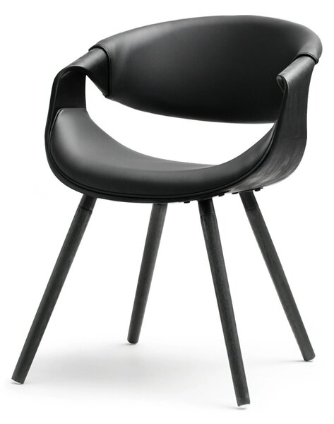 Designová jídelní židle SAROLTA - černá 1