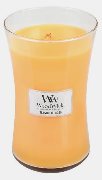 WoodWick vonná svíčka Seaside Mimosa velká váza
