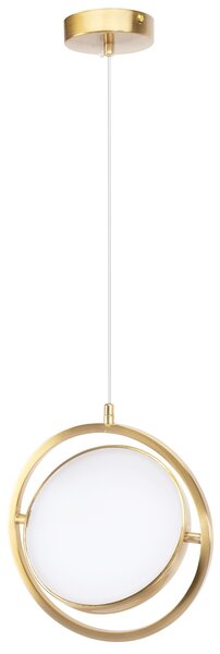Toolight Toolight, závěsné LED svítidlo 26cm, 4000K, APP1791-CP, zlatá matná, OSW-06068