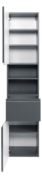 VYSOKÁ SKŘÍŇ, barvy grafitu, barvy grafitu, 40/180/35 cm Held - Koupelnové série, Online Only