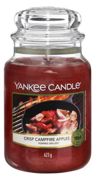 Yankee Candle vonná svíčka Crisp Campfire Apples Classic velký