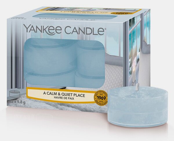 Yankee Candle vonné čajové svíčky A Calm & Quiet Place